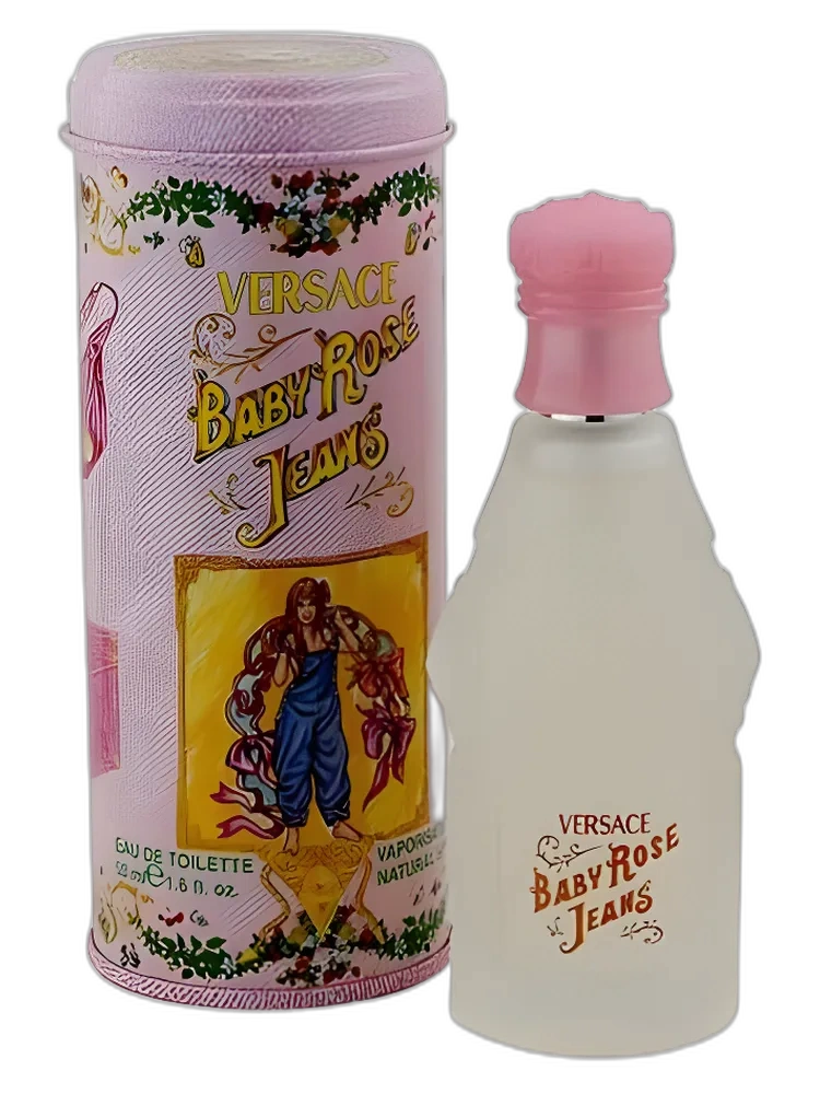 Baby Rose Jeans for women de Versace