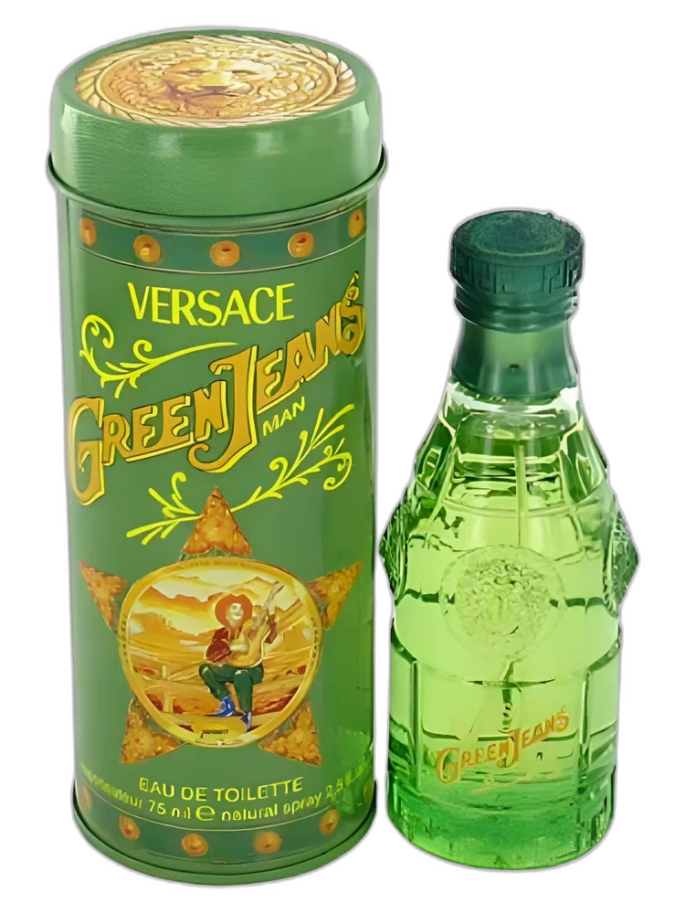 Green Jeans for men de Versace